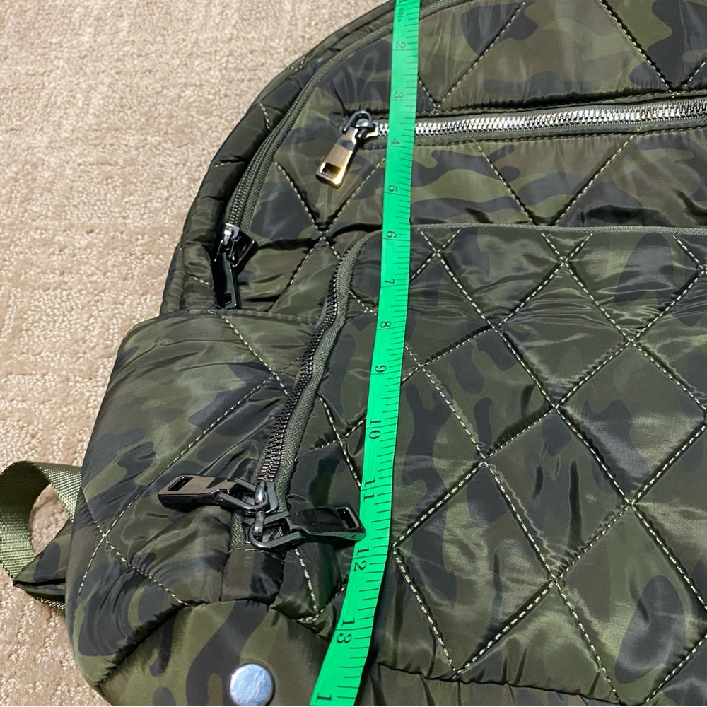 {INC International Concepts} Camo Quilted Nylon Backpack - Picture 14 of 16